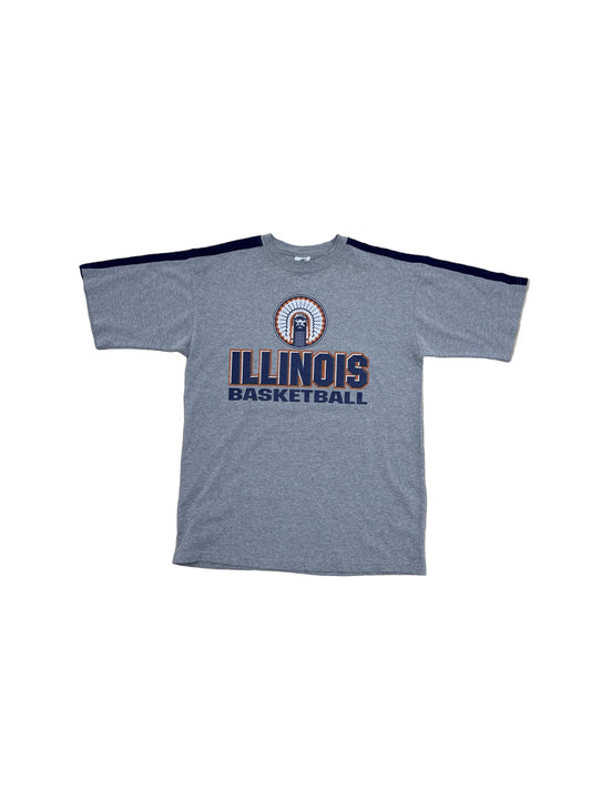 Vintage Illinois Basketball T-Shirt - XL