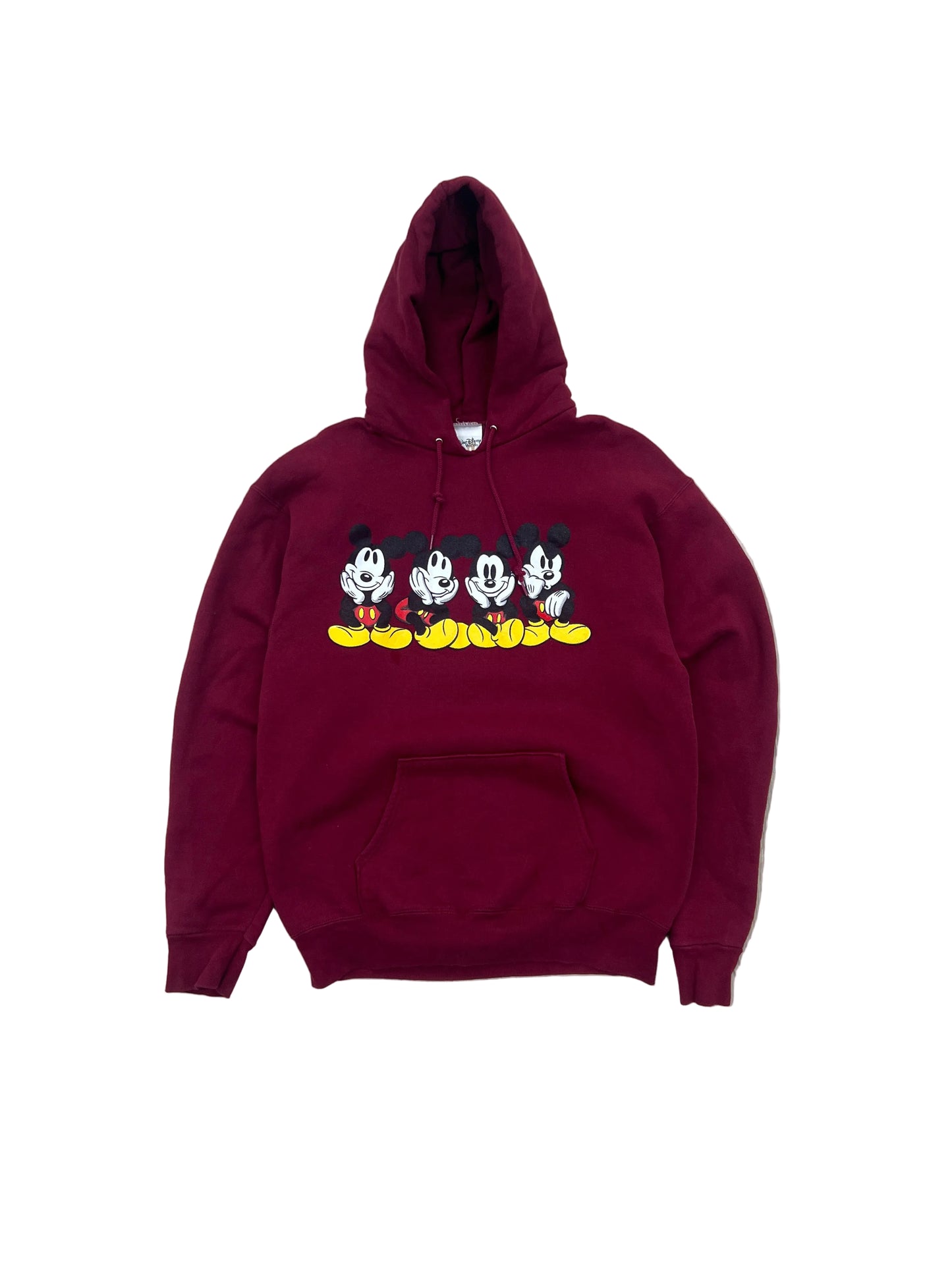 Vintage Mickey Mouse Hoodie - Large