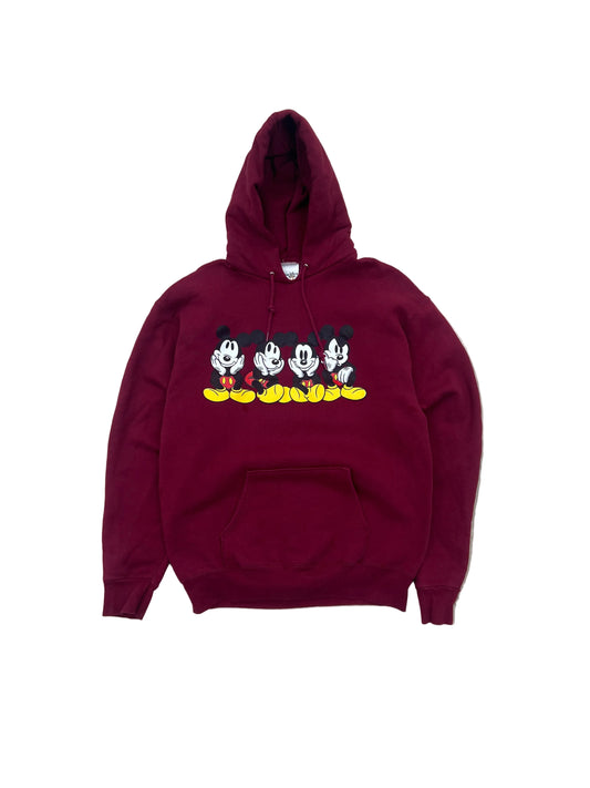 Vintage Mickey Mouse Hoodie - Large