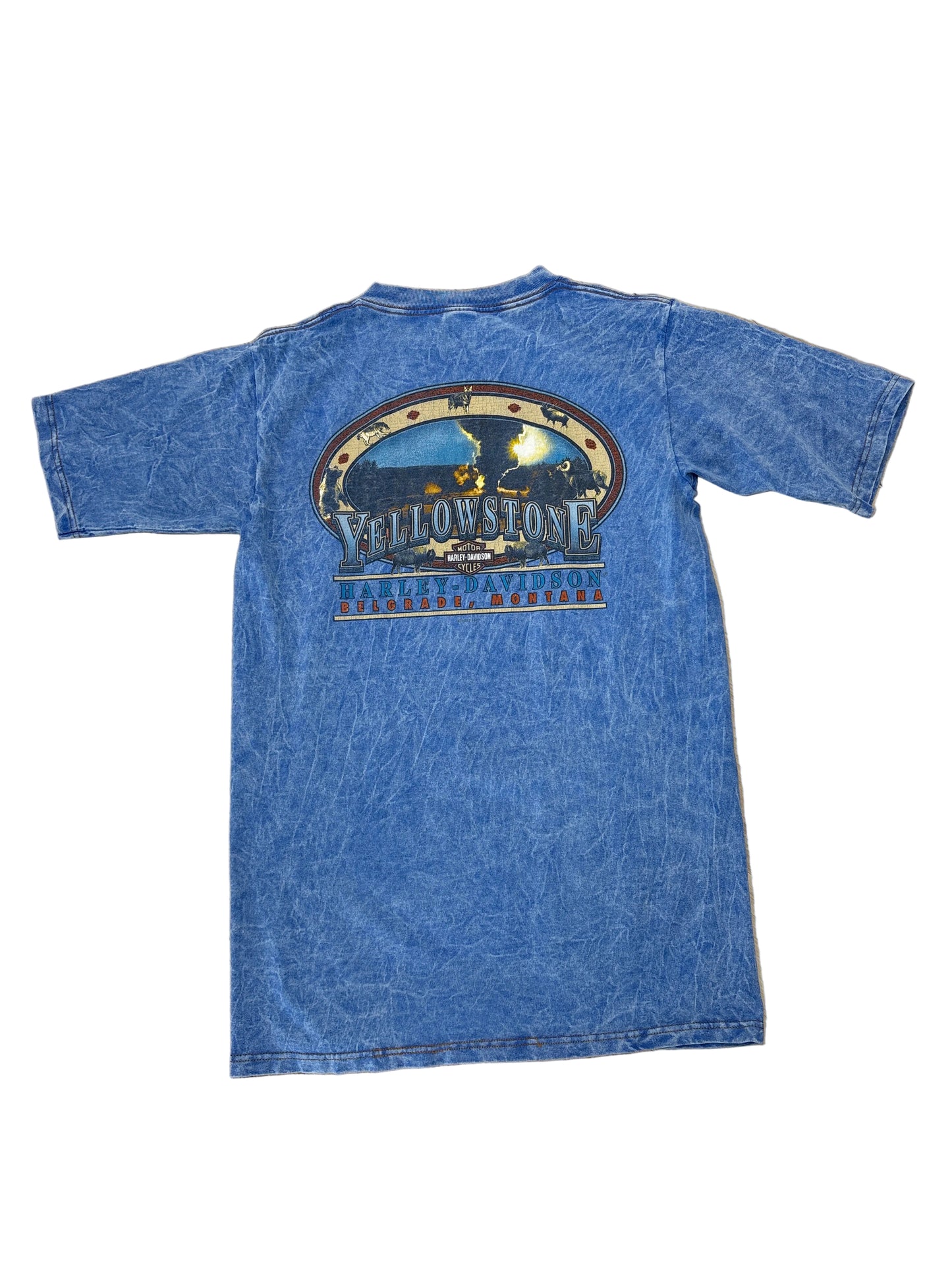 Yellowstone Harley Davidson T-Shirt-Medium