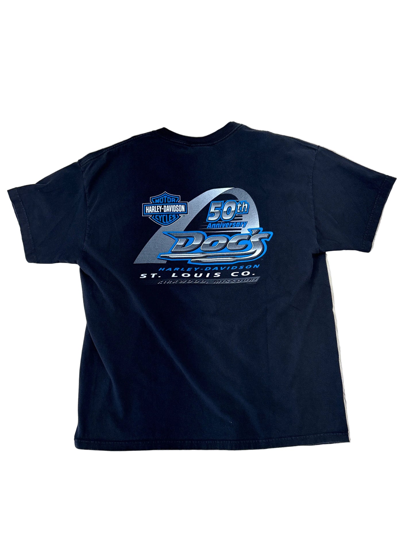 50th Anniversary Doc’s Harley Davidson T-Shirt-XL