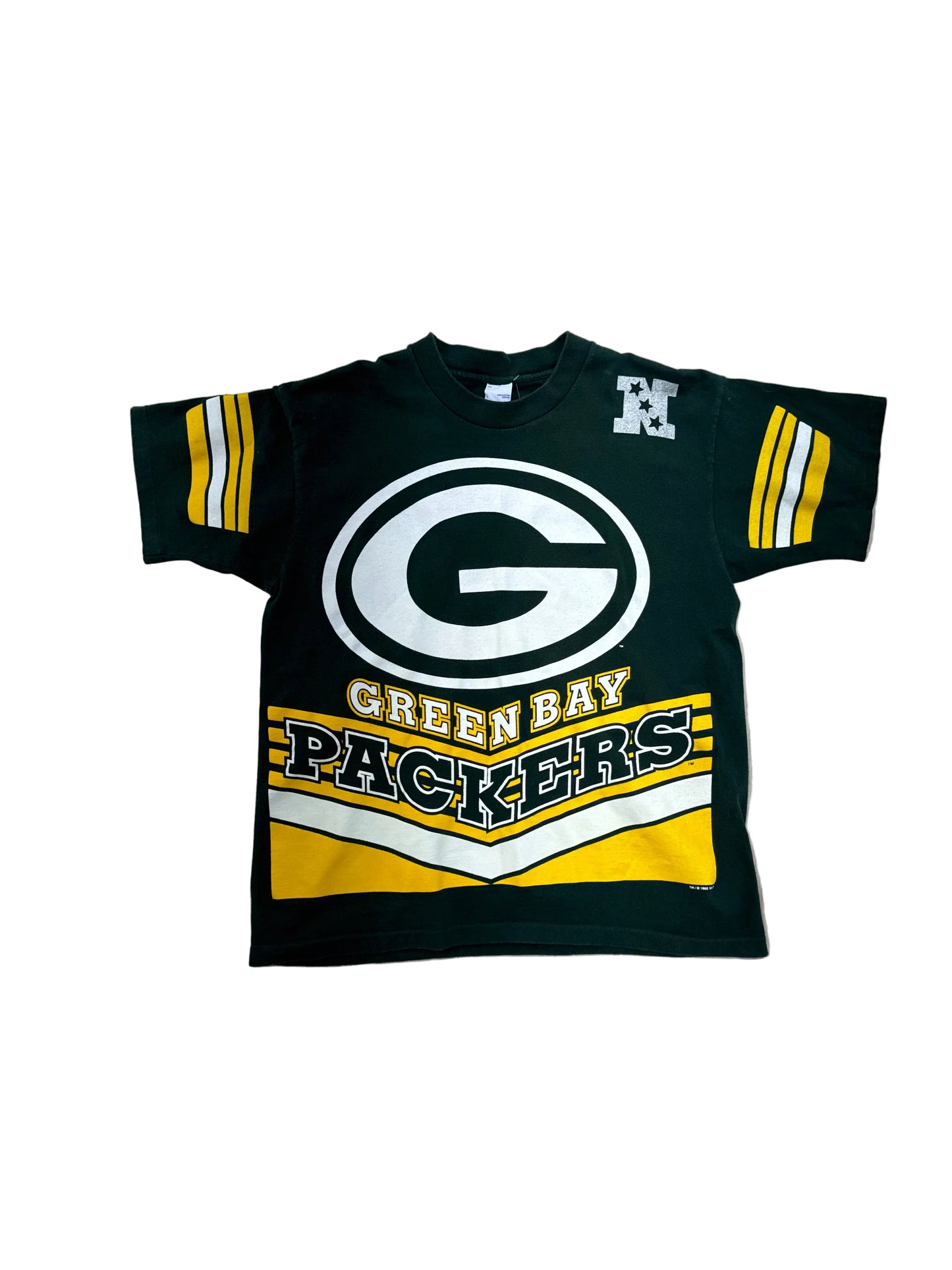 1995 Green Bay Packers AOP T-Shirt - Large