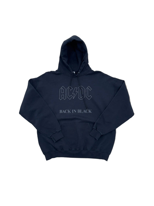 Vintage AC/DC Back In Black Hoodie - 2XL