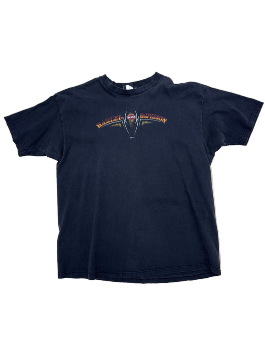 2002 Laugerman’s Harley Davidson T-Shirt-2XL