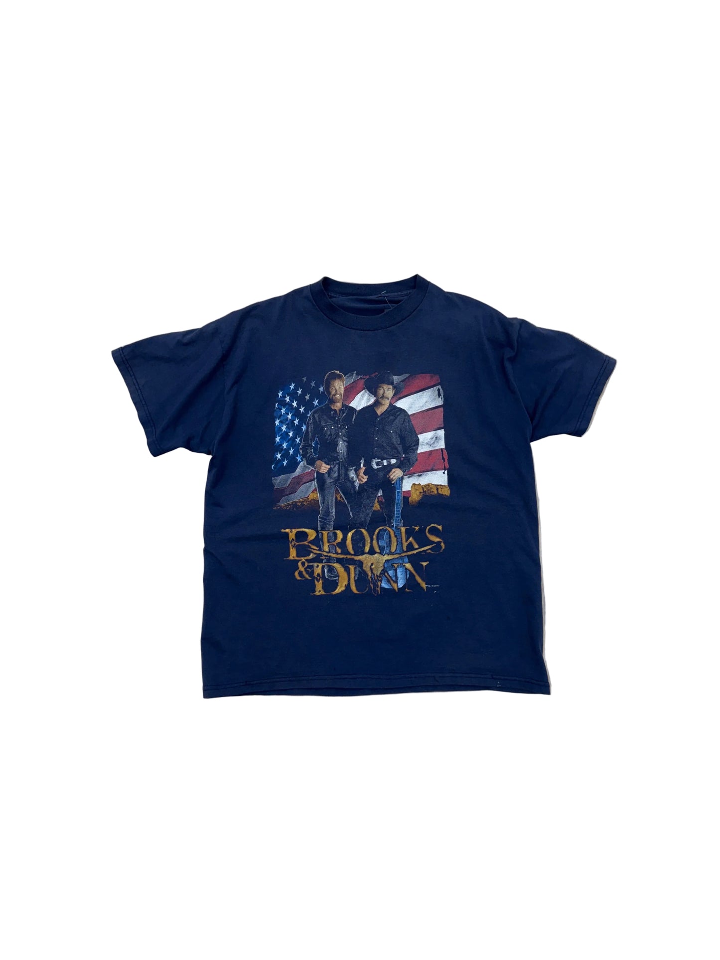 Vintage 2002 Brooks & Dunn Wild West Show T-Shirt - Large