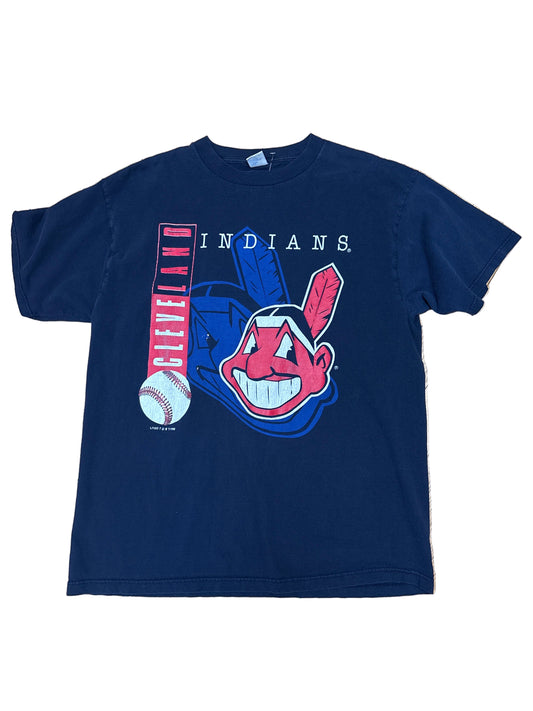 1995 Cleveland Indians T-Shirt-XL
