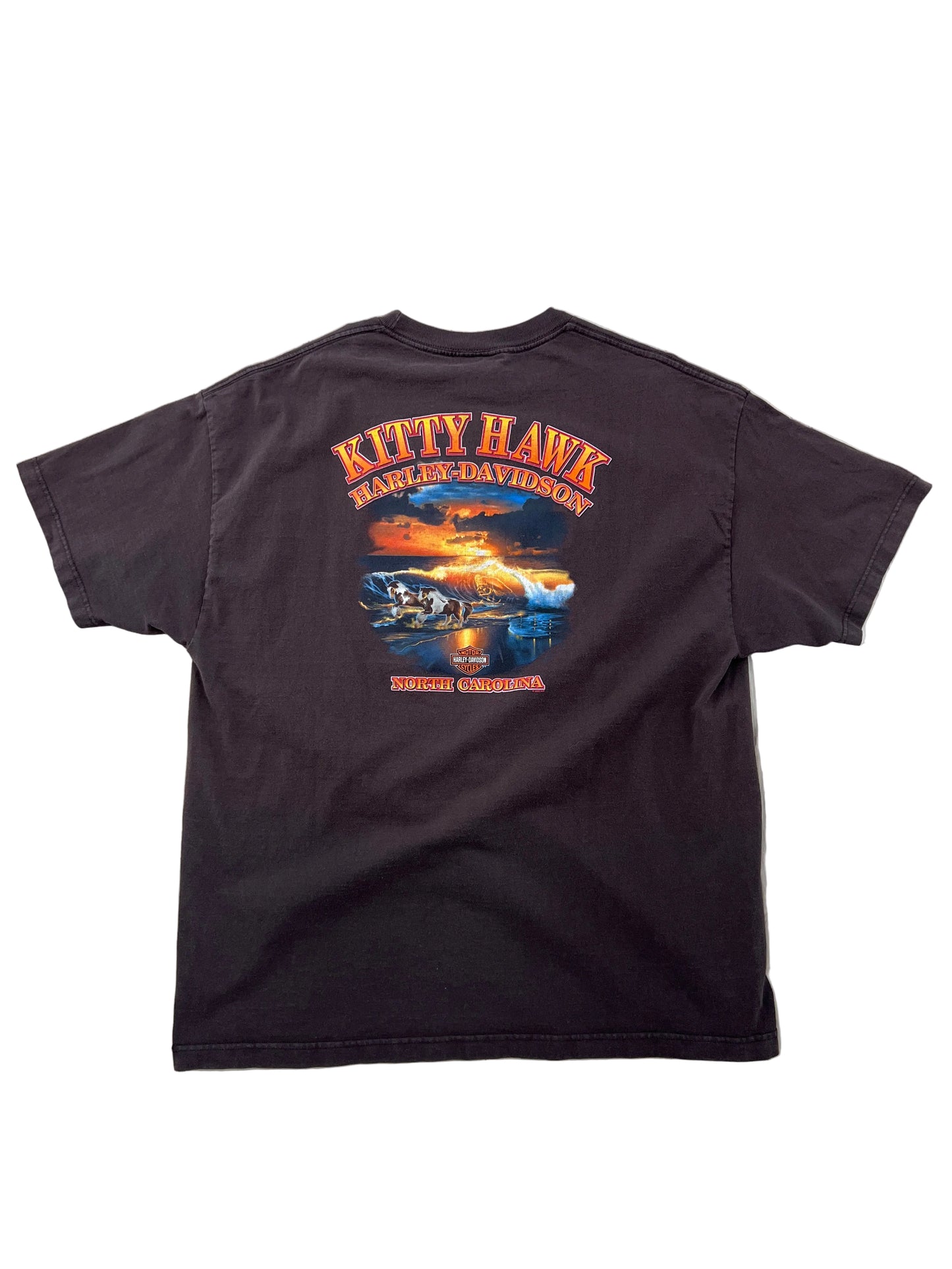 Kitty Hawk Harley Davidson T-Shirt-2XL