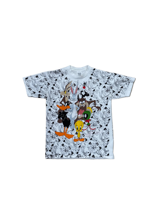 1993 Looney Tunes AOP T-Shirt - Large