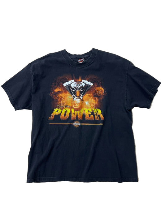 Feel The Power Harley Davidson T-Shirt-XL