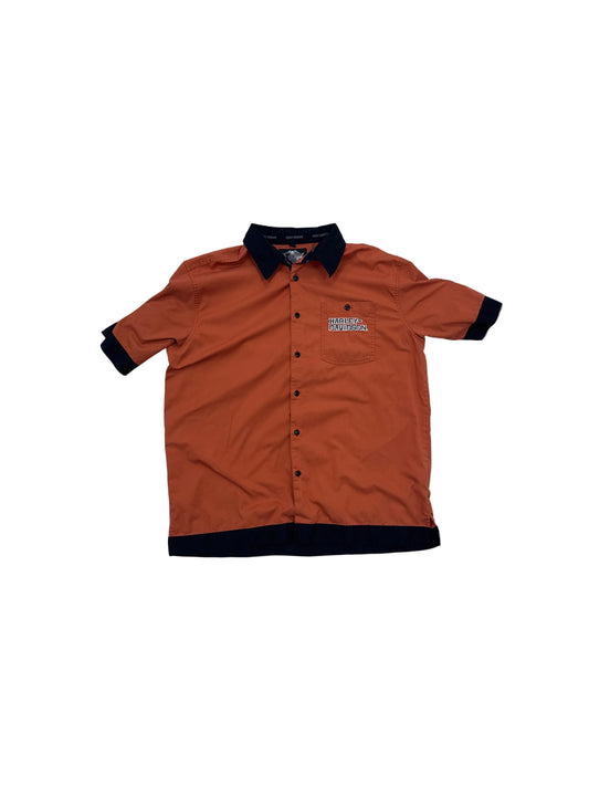 Vintage Harley Davidson Mechanic Shirt - XL