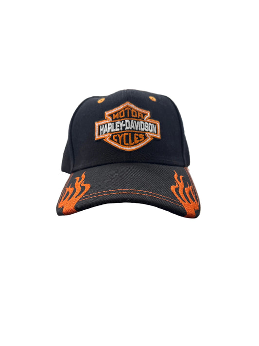 Vintage Harley Davidson Flames Hat