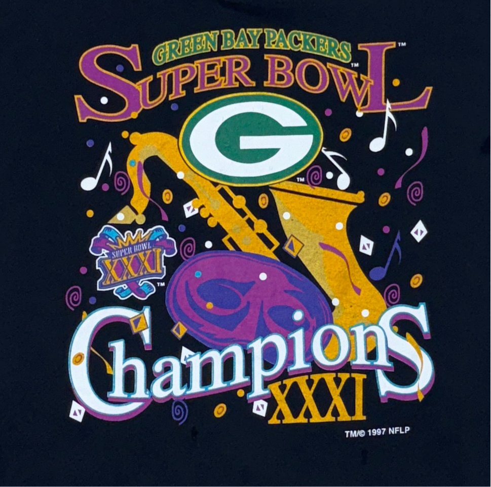 1997 Green Bay Packers SB T-Shirt - XL