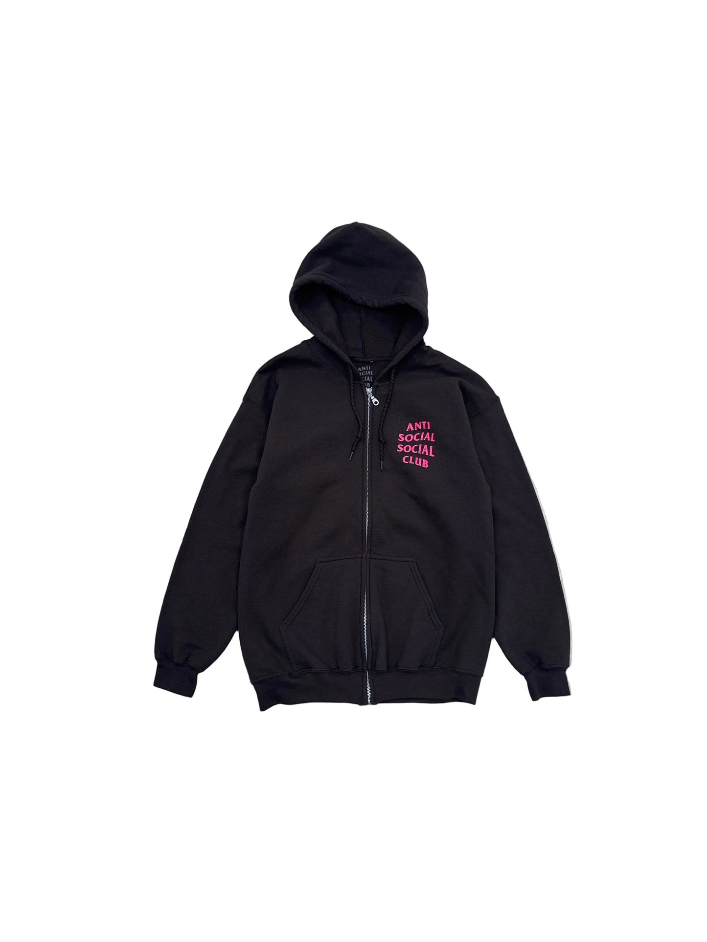 Vintage Anti Social Social Club Zip Up - Medium