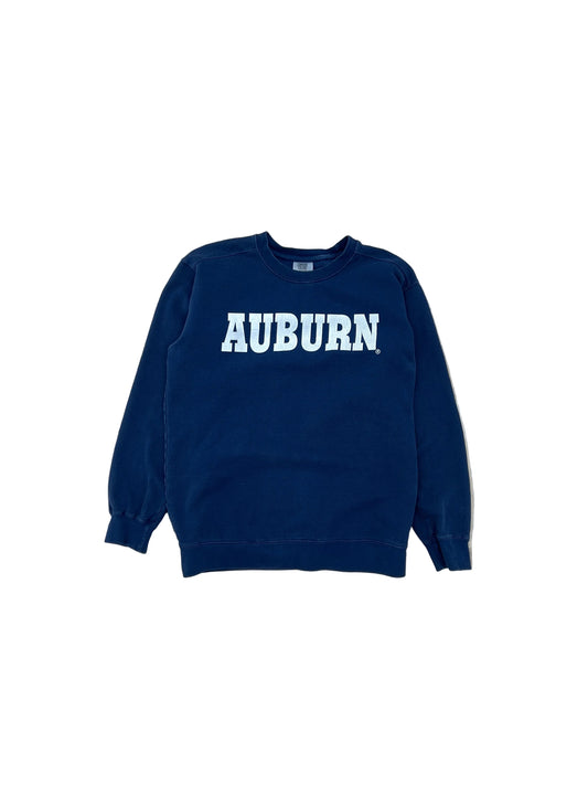 Vintage Auburn Tigers University Crewneck - Small