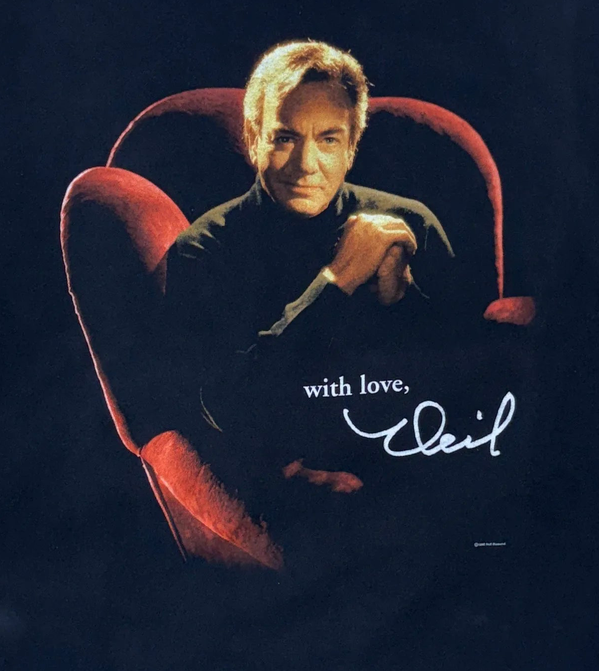 Vintage 1998 Neil Diamond With Love T-Shirt - Large