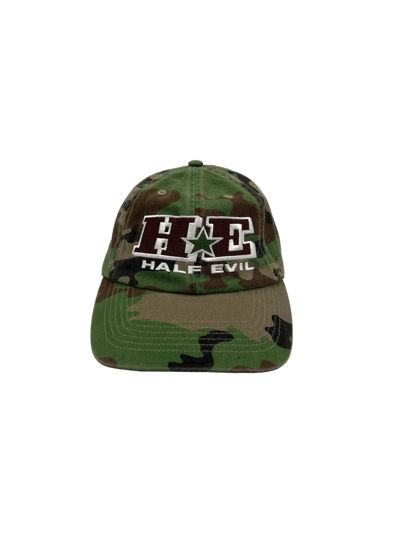 Half Evil Camo Hat