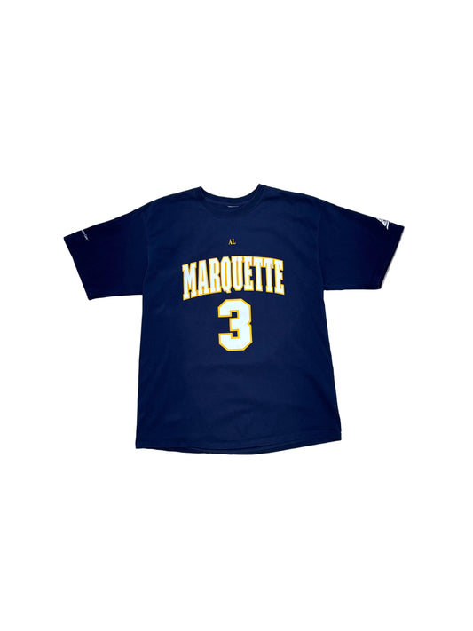 Vintage Marquette Dwayne Wade T-Shirt - XL