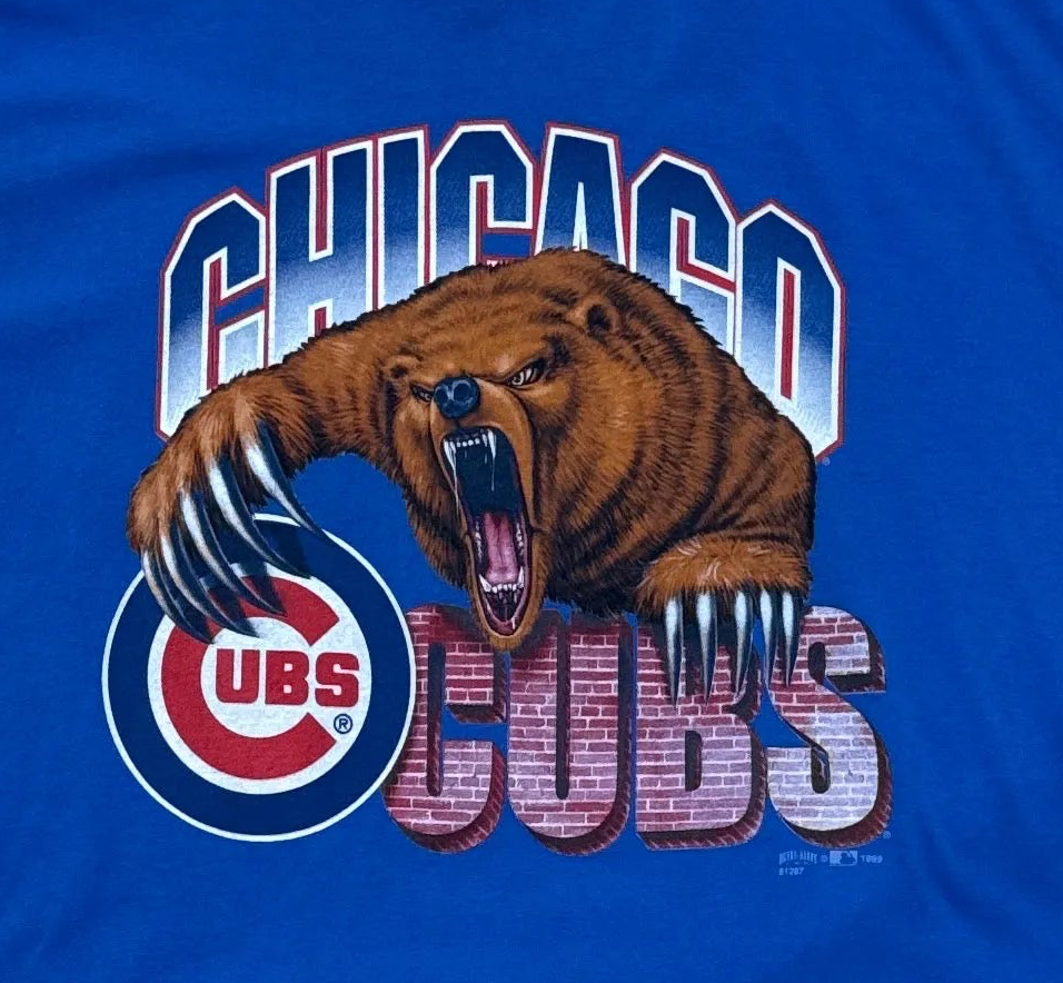Vintage 1999 Chicago Cubs T-Shirt - 2XL