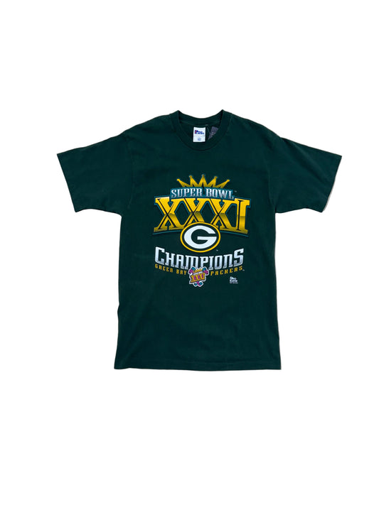 1997 Green Bay Packers SB T-Shirt - Large