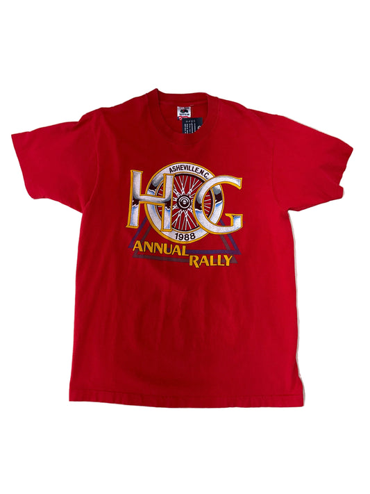 Asheville Annual Rally Harley Davidson T-Shirt-Large
