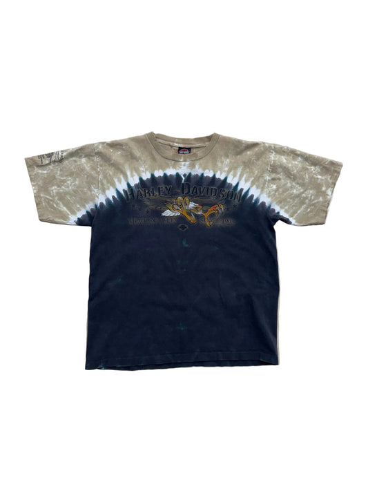 Vintage Harley Davidson Tie Dye T-Shirt - Large