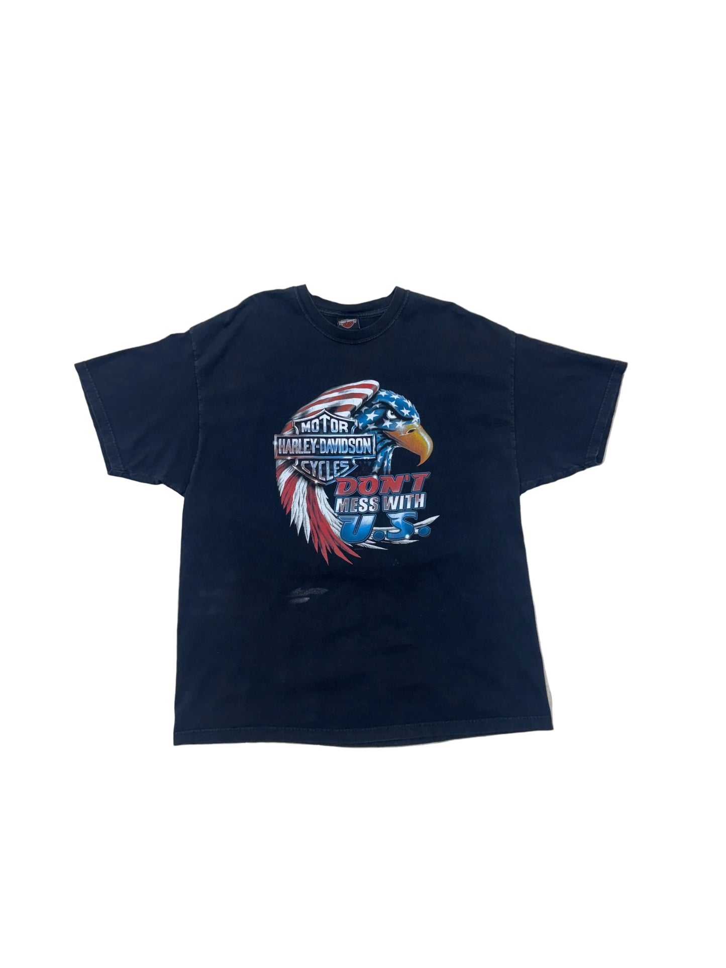 Vintage 2002 Harley Davidson “Don’t Mess With Us” T-Shirt - 2XL