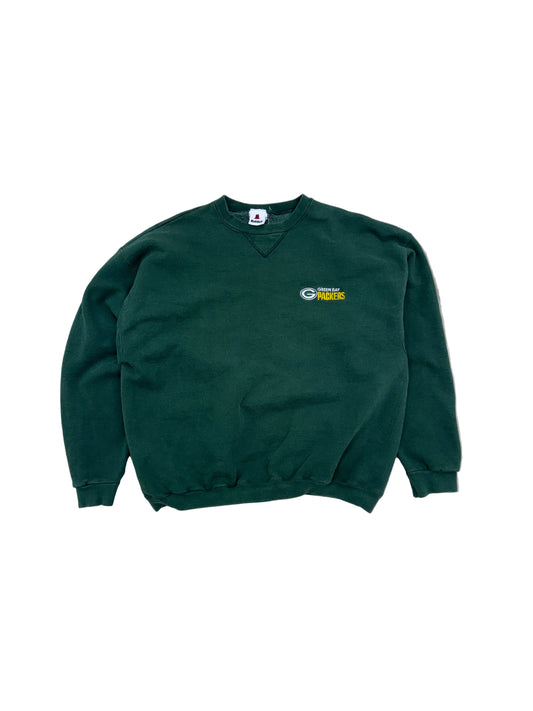 Vintage Green Bay Packers Crewneck - Large