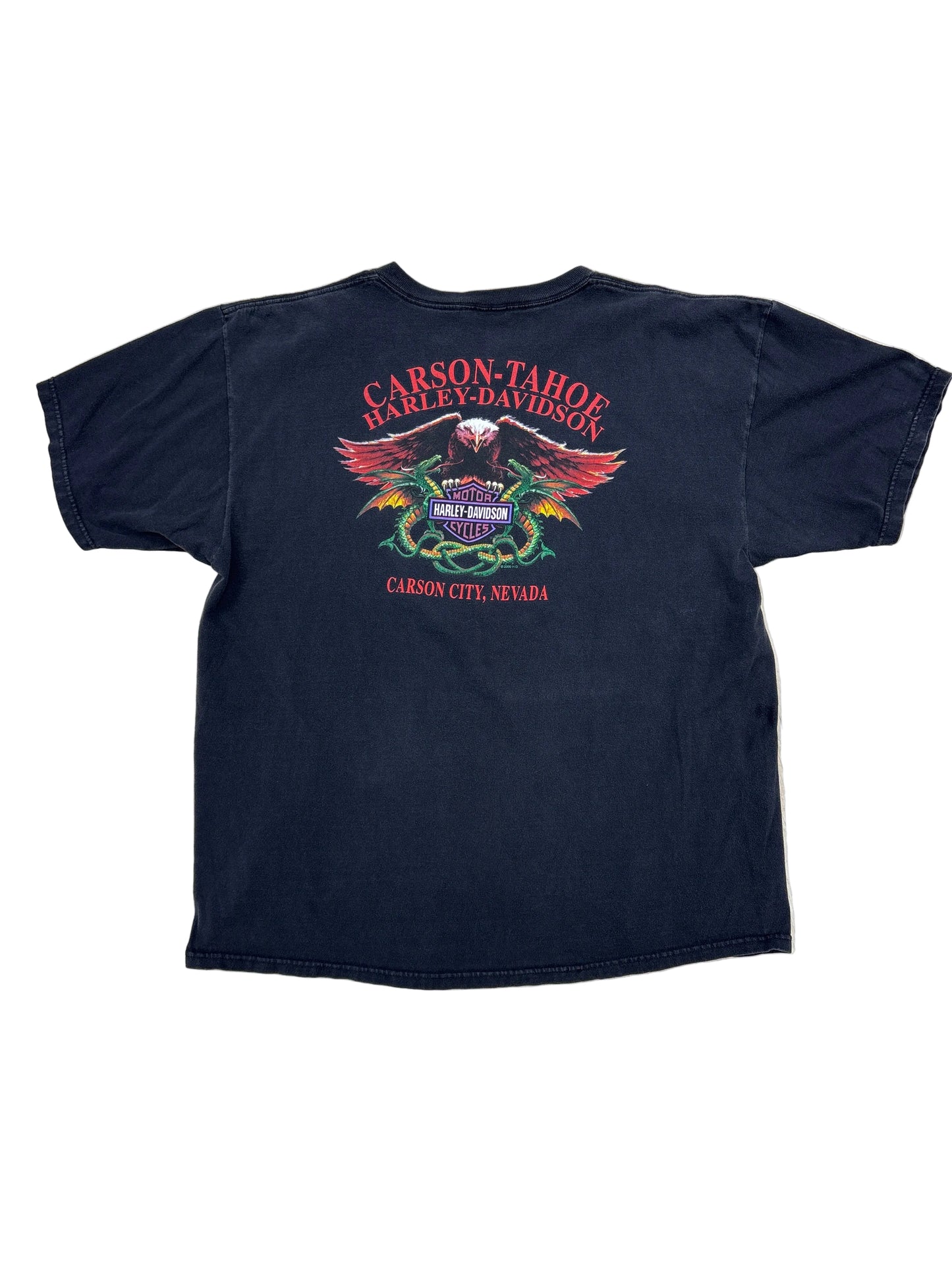 Carson-Tahoe Harley Davidson T-Shirt-2XL