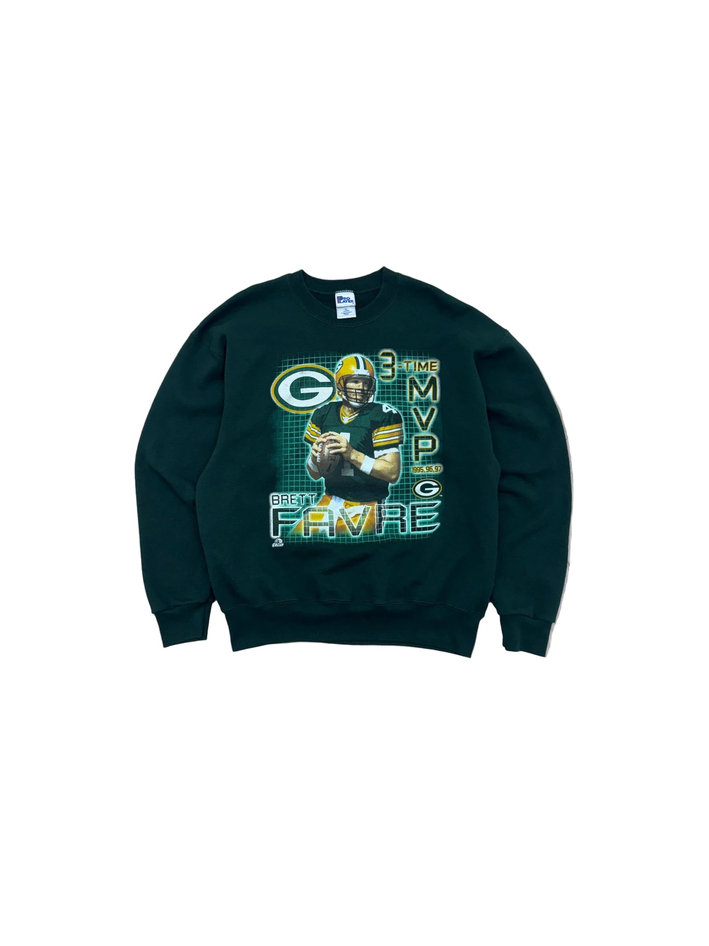Vintage 1998 Brett Favre 3-Time MVP Crewneck - XL