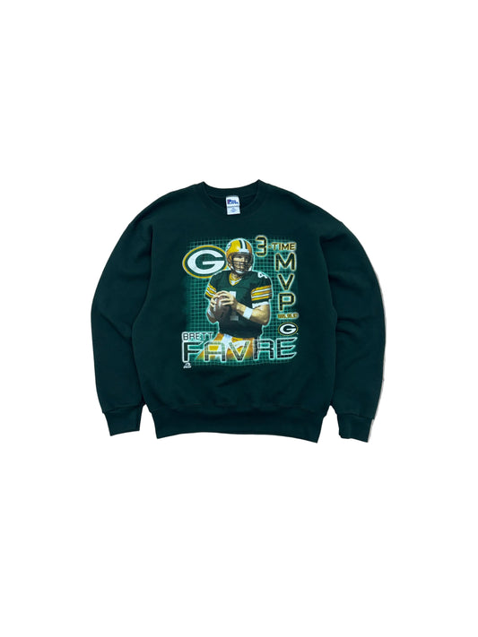 Vintage 1998 Brett Favre 3-Time MVP Crewneck - XL