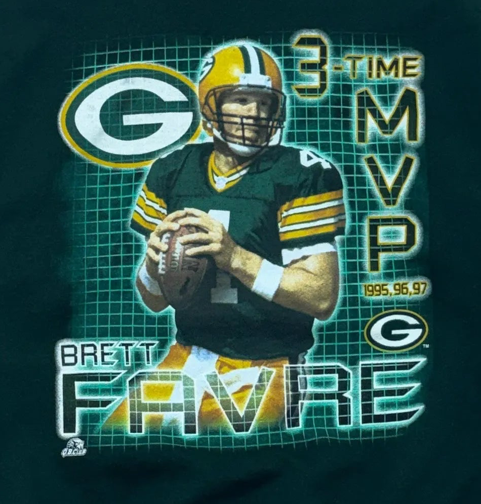 Vintage 1998 Brett Favre 3-Time MVP Crewneck - XL