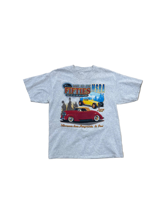Vintage 2001 “Back To The Fifties” Car Show Tee - XL