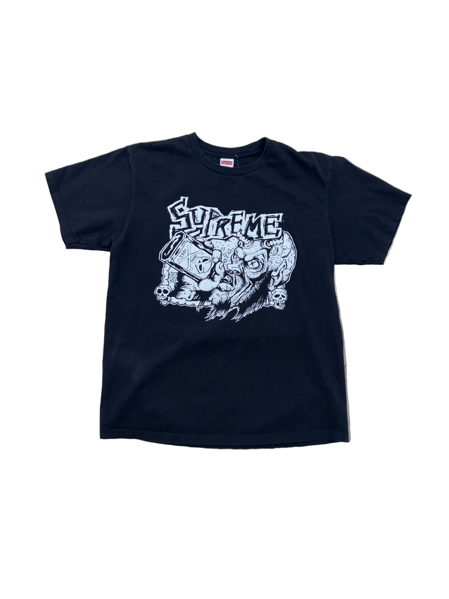 Supreme White Zombie T-Shirt - Large