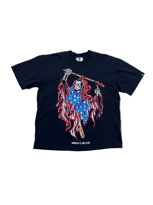 Warren Lotus “America Is Melting” T-Shirt - XL