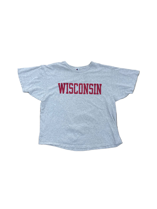 Vintage Champion Wisconsin T-Shirt - 2XL