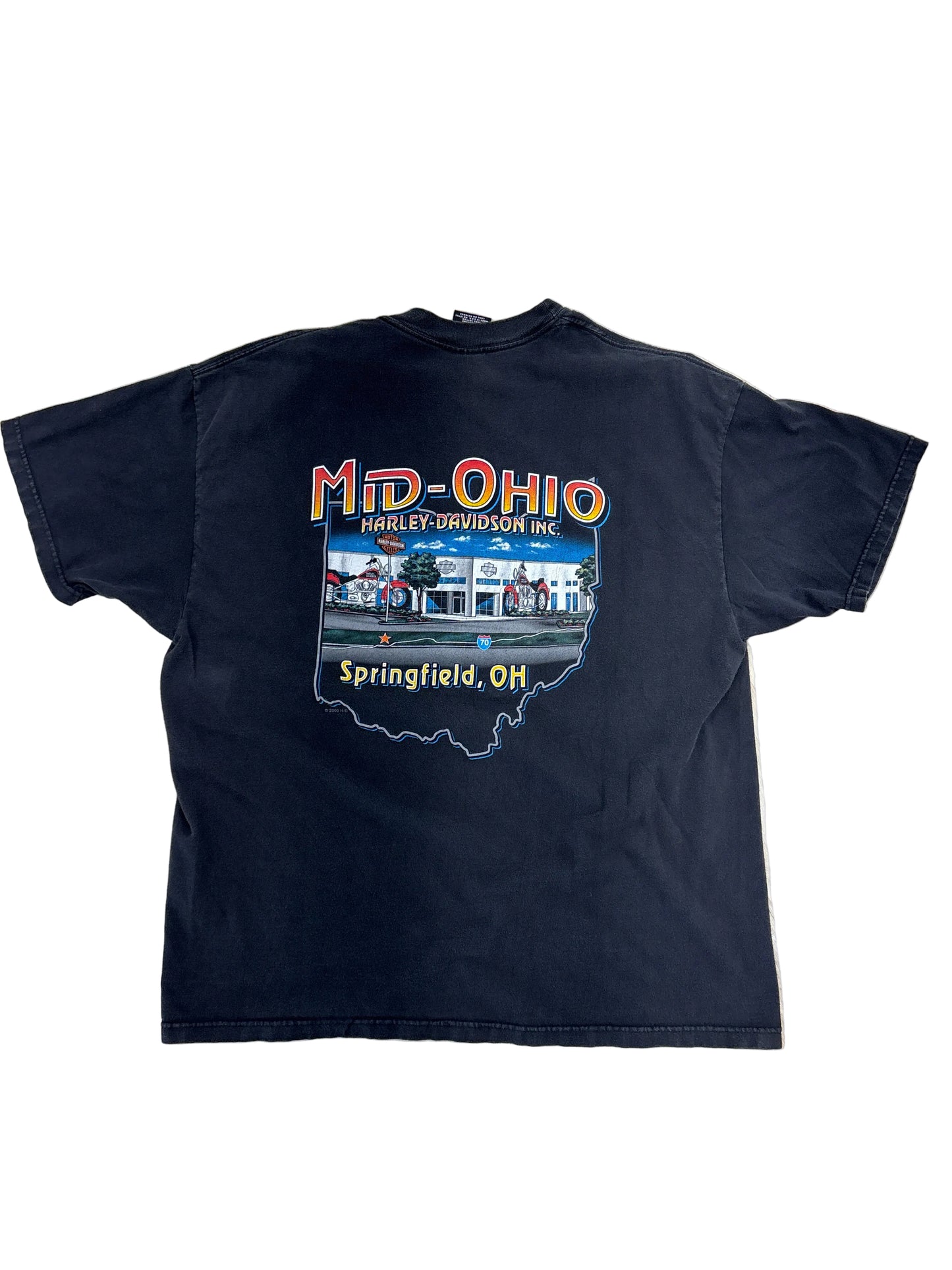 Mid-Ohio Harley-Davidson T-Shirt-XL