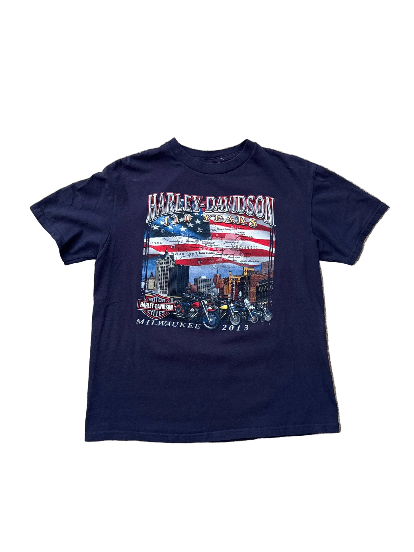 2013 Harley Davidson Milwaukee T-Shirt - Medium
