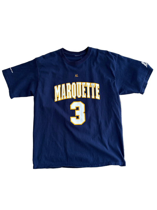 Vintage Marquette Dwayne Wade T-Shirt-XL