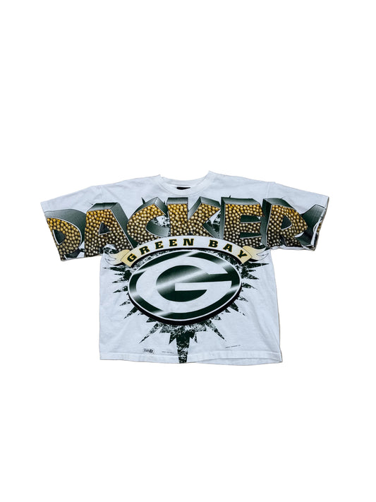 1995 Green Bay Packers AOP T-Shirt - Large