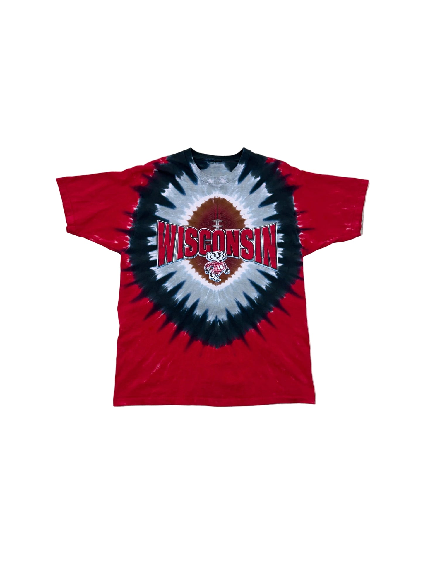 Wisconsin Badgers Tie Dye T-Shirt - XL