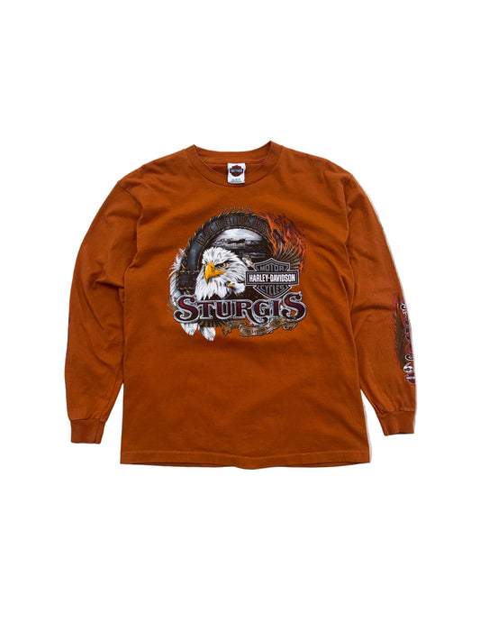 Vintage 2008 Harley Davidson Sturgis T-Shirt - Large