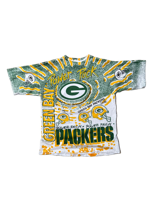 Vintage Green Bay Packers Magic Johnson T-Shirt - Large