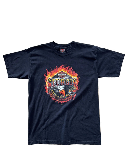 Vintage 2005 Sturgis Black Hills Rally Harley Davidson T-Shirt-XL