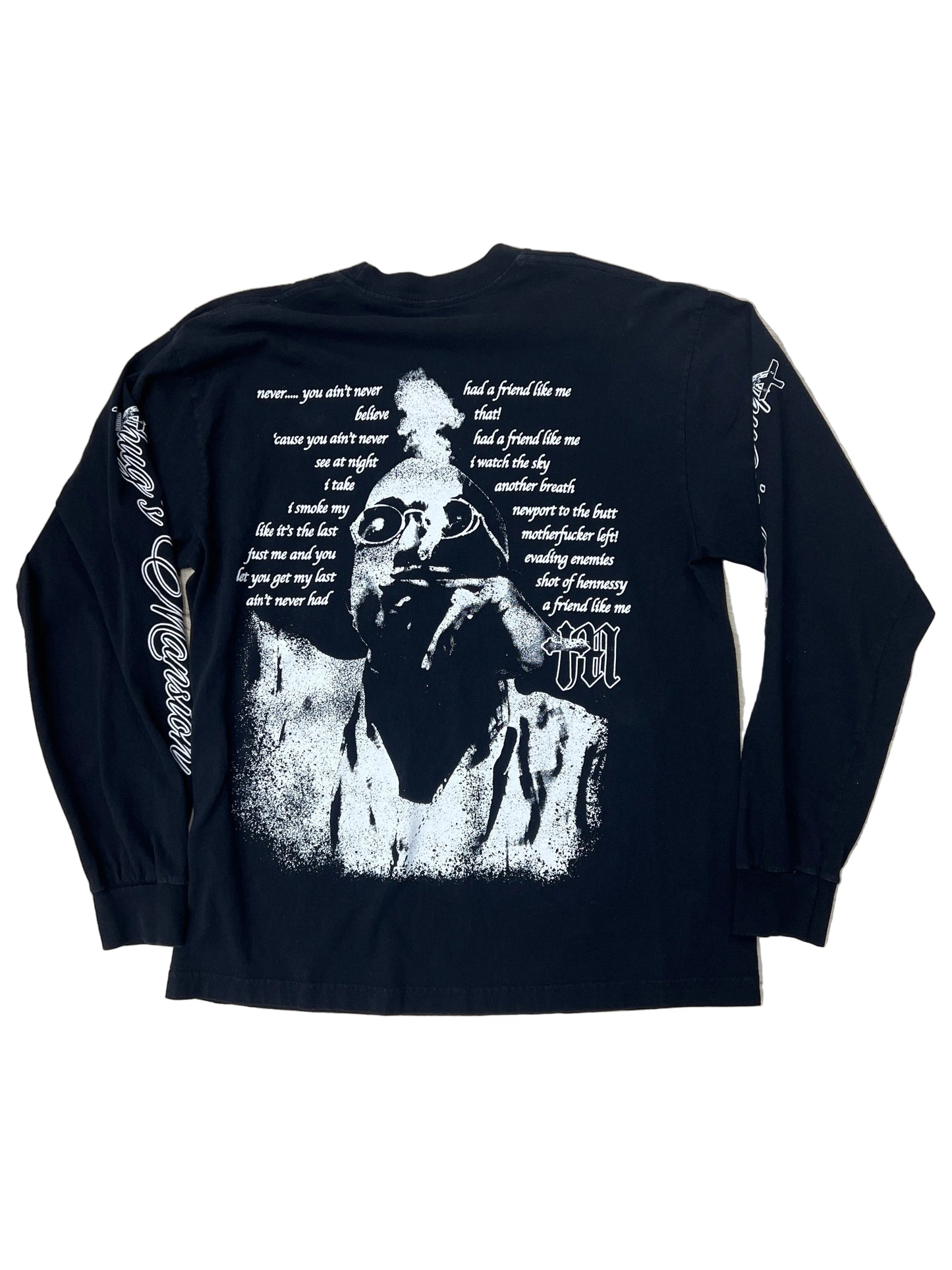 Long Sleeve Tupac T-Shirt-Large