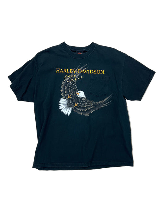 Free Spirit Harley Davidson T-Shirt-XL