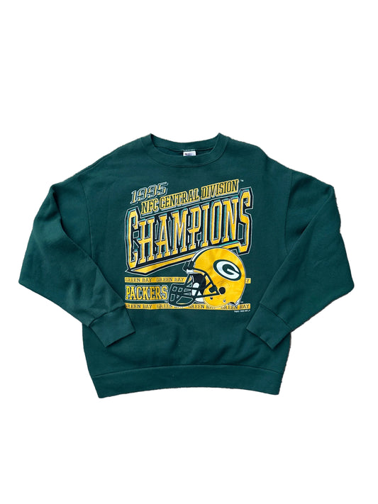 1995 Green Bay Packers Crewneck - Large