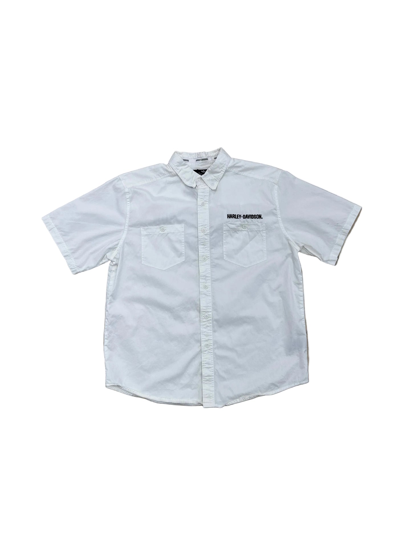 Harley Davidson Button Up Shirt - XL