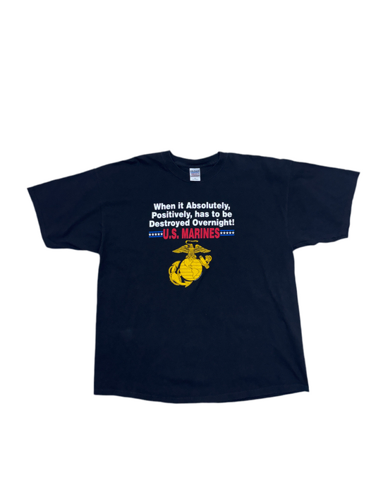 Vintage US Marines T-Shirt - 2XL