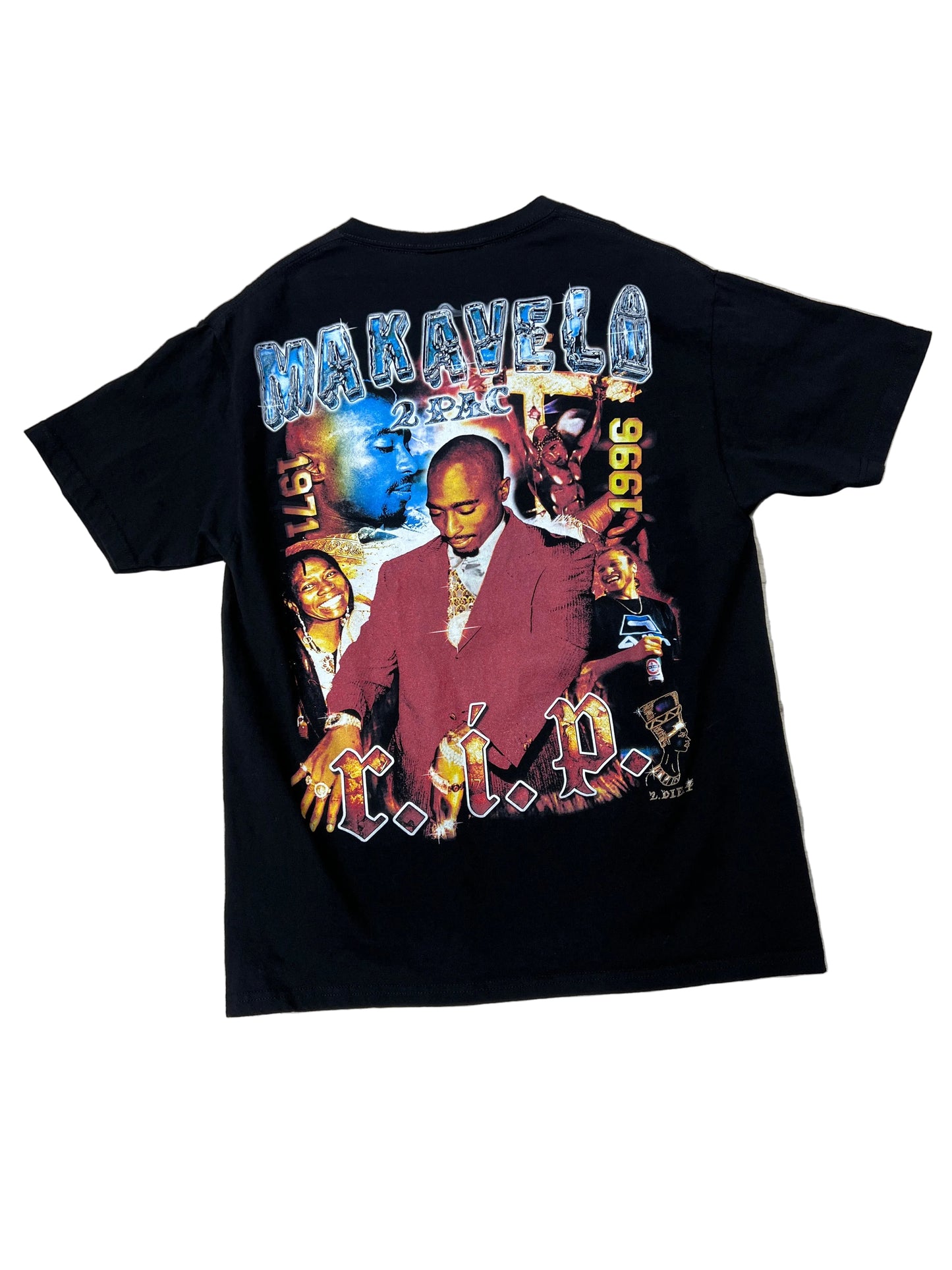 Tupac AOP California Love T-Shirt-Large