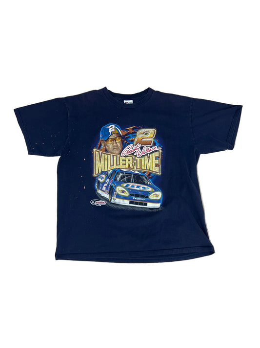 Vintage Rusty Wallace NASCAR Racing Tee - XL